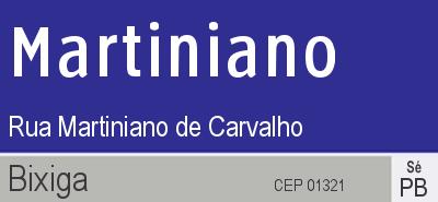Rua Martiniano de Carvalho