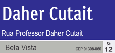 Rua Professor Daher Cutait