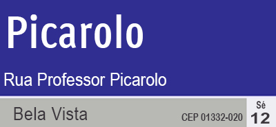 Rua Professor Picarolo