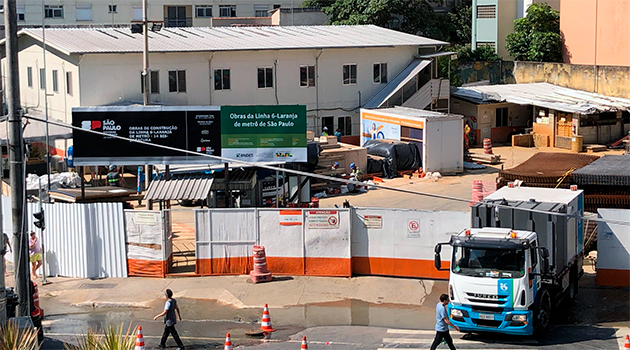 Estação 14 Bis-Saracura do Metrô tem continuidade das obras confirmada